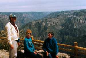 Overlooking the Copper Canyon